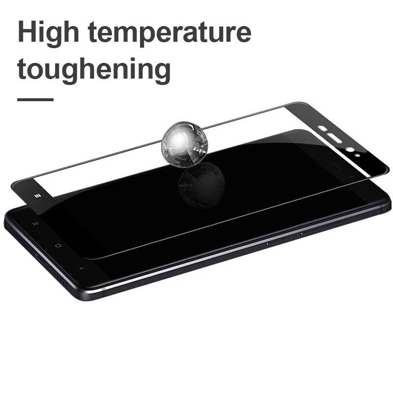 3D закаленное стекло для Xiaomi Redmi 4 32G защита экрана с защитой от царапин полное