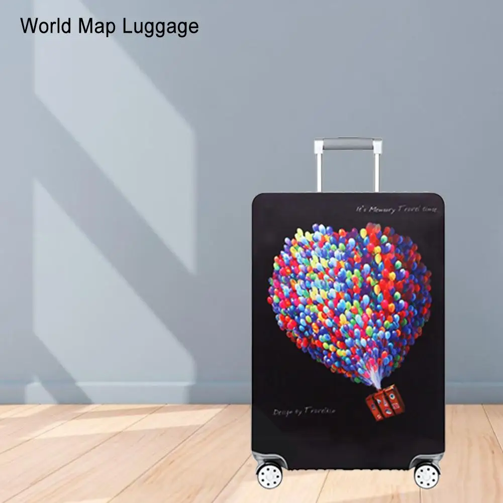 

Luggage Protective Cover Thick Wear-Resistant Elastic Box Set Travel Case Cover For 18-32 Inch Luggage Accessories