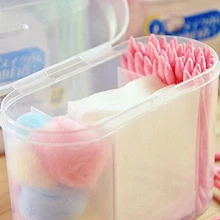 Портативный путешествия Мягкий хлопок Макияж средство для снятия макияжа одноразовые медицинские лечения здоровья Косметические палочки бутоны шарики разные цвета PJ78