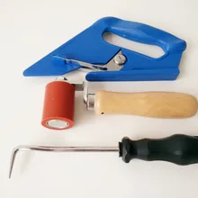 3 шт. 45 мм Силиконовые Давление ролик с мембрана Slitter и шов тестер-пробник для однослойной крыши Installating