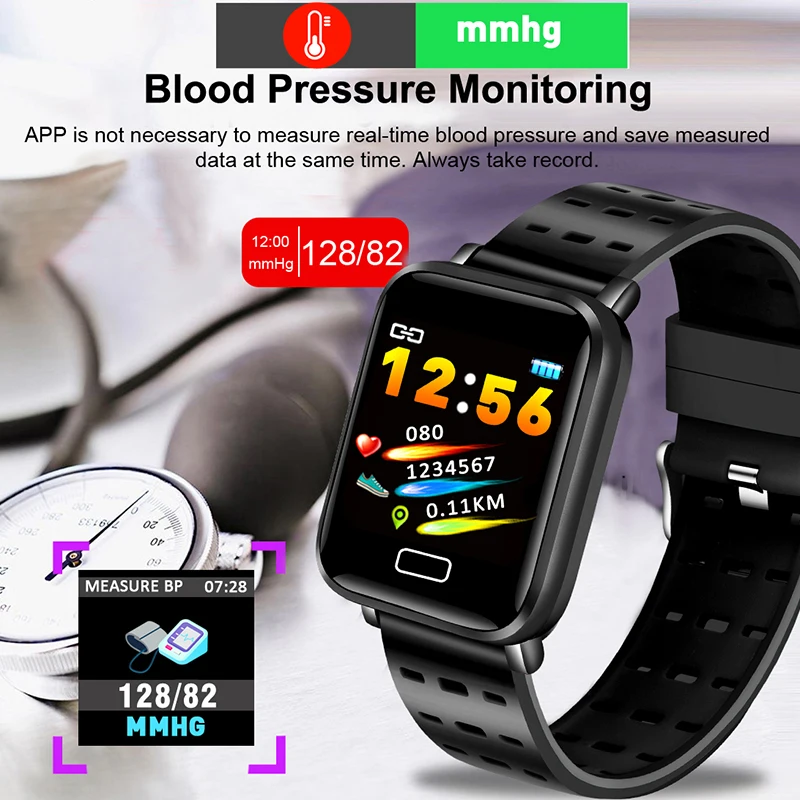 BANGWEI Smartwatch кровяное давление монитор сердечного ритма Миланская Нержавеющая