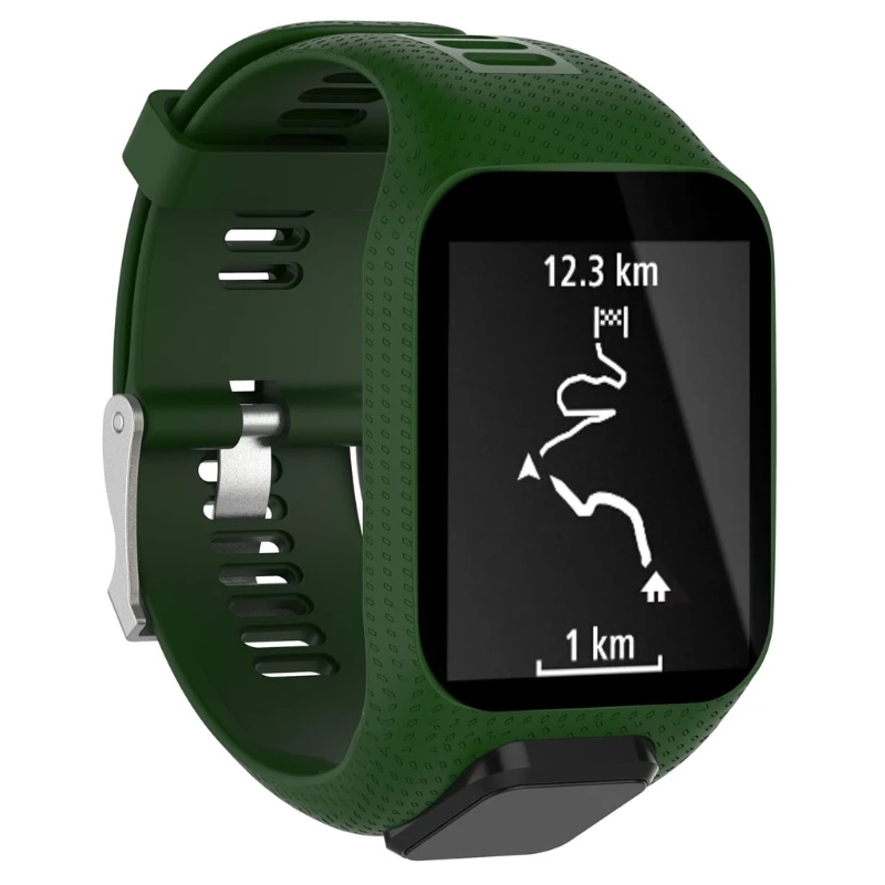 Силиконовый сменный ремешок для часов TomTom Runner 2 3 Spark 3 gps