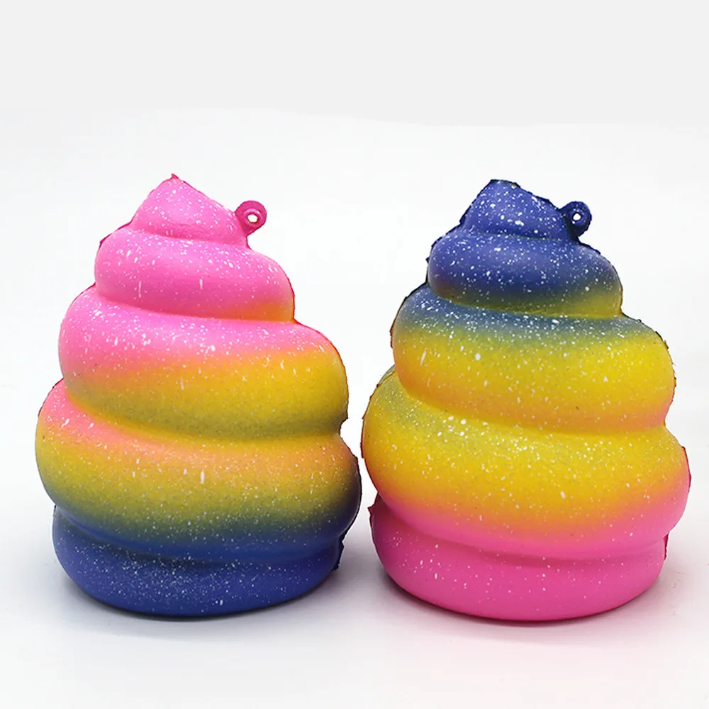  New Slow Rising Squishy Toys simulation Starry sky Stool PU Relieves Stress Anxiety Funny Anti-stress Hight Quality  (2)