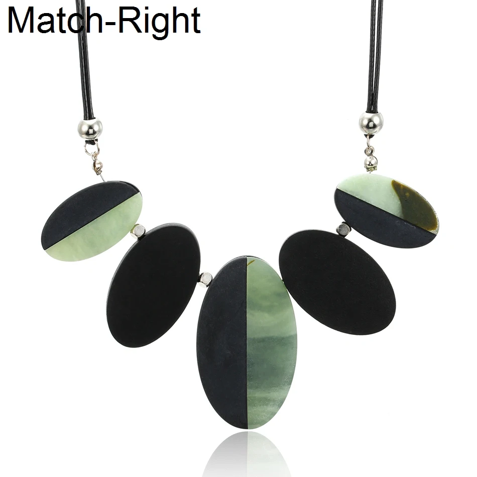 

Match-Right Necklaces & Pendants Women/Statement/Big/Maxi/Vintage/Lady/wood/Choker Necklace Women Jewelry/Pendant Necklace MX095