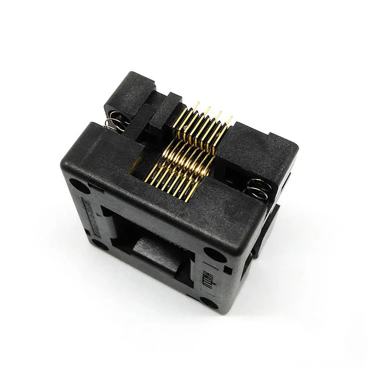 10 шт./лот QFP32 LQFP32 TQFP32 IC51 0324 1498 сжечь в гнездо шаг 0 8 мм IC Размер корпуса 7x7 Открытый