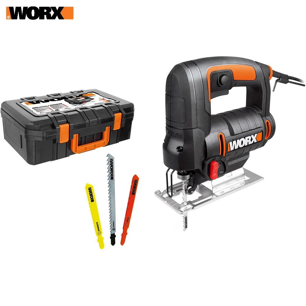 Лобзик сетевой WORX WX477.1, 500Вт, кейс