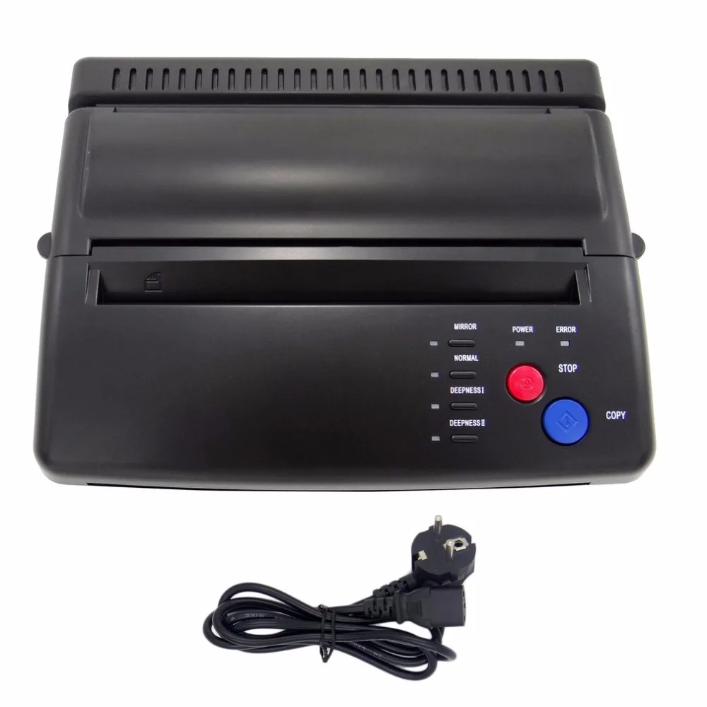 Styling Professional USB Tattoo Stencil Maker Transfer Machine Flash Thermal Copier Printer Supplies EU Plug Hot New