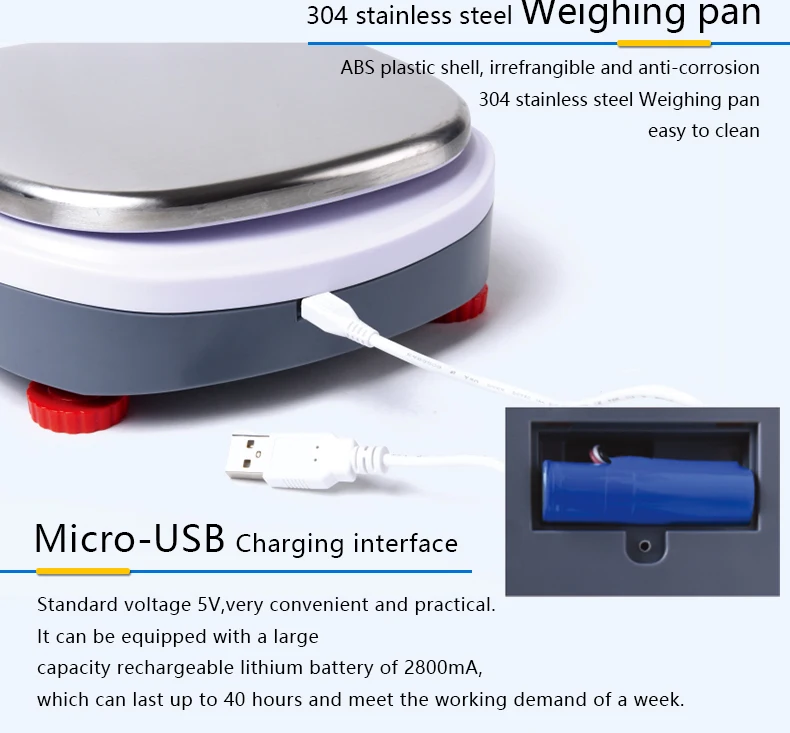 Точность USB Стандартный Лабораторный баланс аналитического тестирования 0,001 грамм оборудования