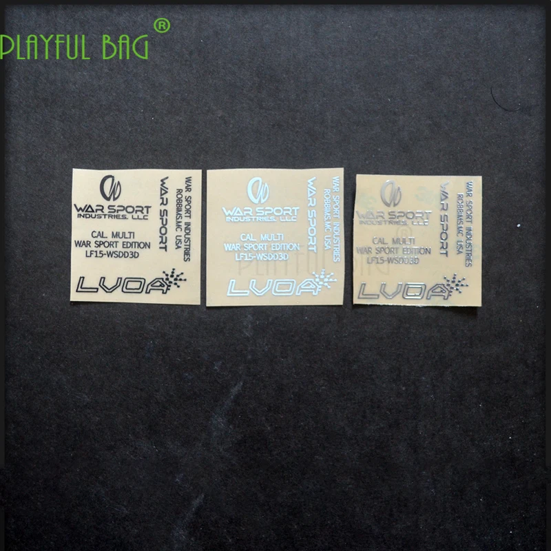 

Outdoor activities CS Warsport M4 gel water bomb gun waterproof DIY metal sticker of Jinming 8416 new Weil M4 g36 L26