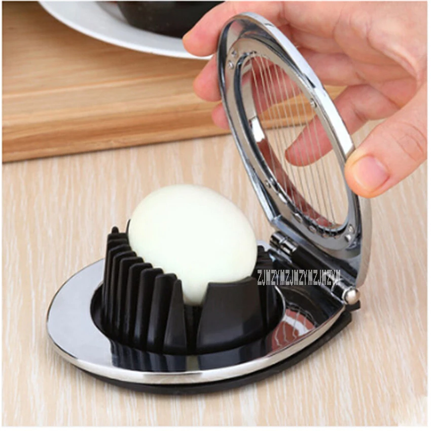 New Arrival F 077 Stainless Steel Egg Slicers Egg Cutter Kitchen Tool