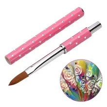 Nail Art Kolinsky Sable Acrylic Brush Pen UV Gel Polish DIY Painting Drawing Carving Pen Manicure Tools Nail Art Tools J11 Nail Art Kolinsky Sable Acrylic Brush Pen UV Gel Polish DIY Painting Drawing Carving Pen Manicure Tools Nail Art Tools J11