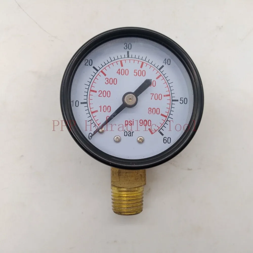 

2.5" (60mm) brass 900PSI pressure gauge ,60bar manometer ,PT1/4" thread PPP Tools