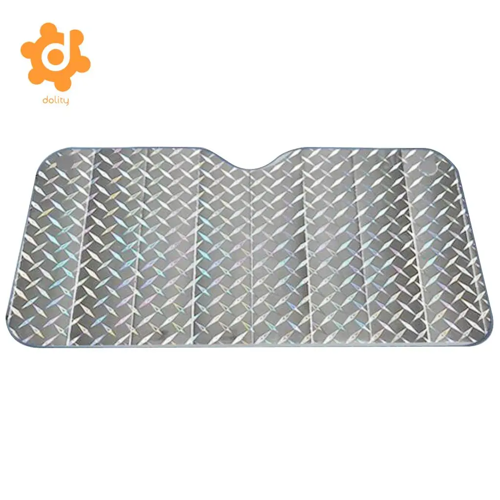 dolity Car SUV Front Windshield UV Visor Shade Sun Shade Foldable Jumbo