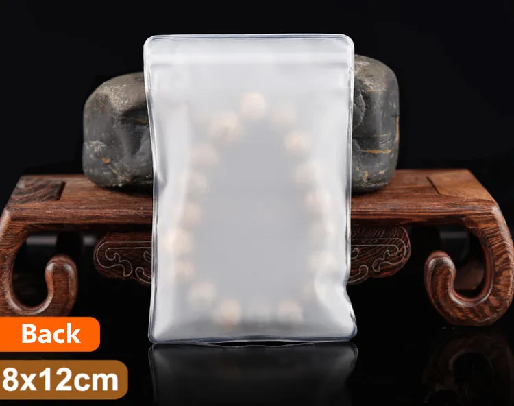 Leotriting 50 шт. EVA мягкий пластиковый пакет на змейке толстый антиоксидантный прозрачный ювелирный чехол для телефона сумка Экологичная матовая подарочная сумка