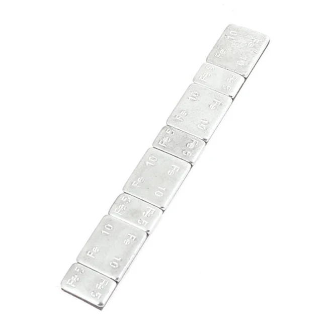 

TOYL 25 Pcs 2.1 oz 60g Tyre Tire Wheel Balance Weights Strips for Car