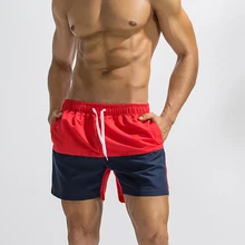 Новые мужские лоскутные пляжные шорты быстросохнущие мужские пляжные шорты Maldives купальный костюм мужские короткие шорты для серфинга Homme