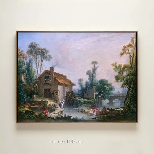 classical figures farmers house
