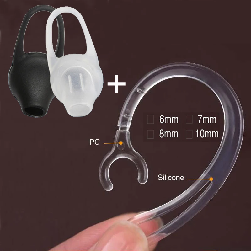 

3pcs/set Silicone In-Ear Bluetooth Earphone case earhook set covers Tips Earbuds eartips Earplug Ear pads cushion for earphones
