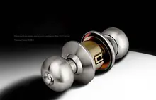 Free Shipping, Stainless Steel Bathroom Ball lock, cylinderical lock,Round Lock,Cylindrical Knobsets,ball lock,Backset is 70mm