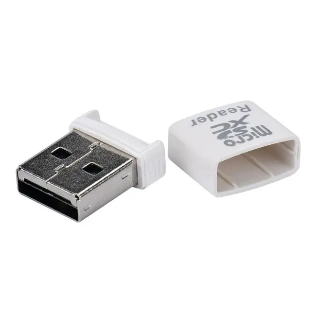 Binmer Белый Мини Супер Скоростной USB 2,0 Micro SD/SDXC TF кард-ридер адаптер Nov 16