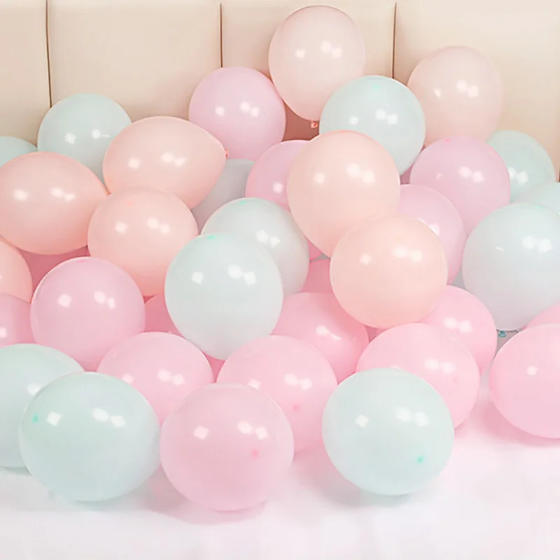 

Unicorn Party 20pcs 10inch Macaron Color Latex Balloon Wedding Decoration Baby Birthday Party Valentine's Day Decor Balloon Ball