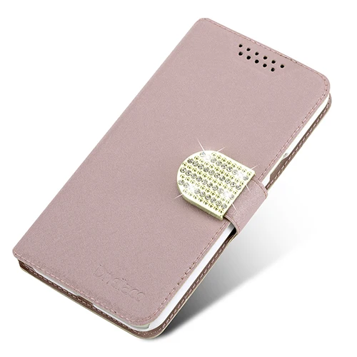Крышка для samsung i9000 Galaxy S/i9001 GALAXY S мобильного телефона роскошный чехол с откидной крышкой с тремя видами с прозрачными стразами и молнией - Цвет: Rose Gold Diamond