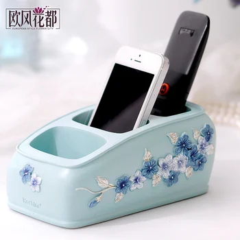 

Ou Feng Huadu, European living room, coffee table, TV remote control, admission box, rural desktop cosmetics box