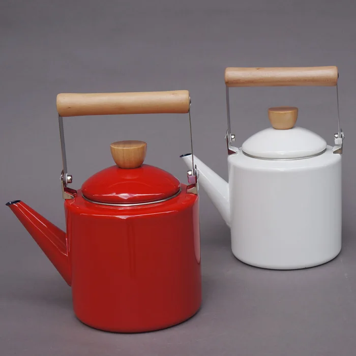 Zakka чайник с эмалью 2 чашками винтажный чайник|enamel kettle|kettle enamelledwater kettle |
