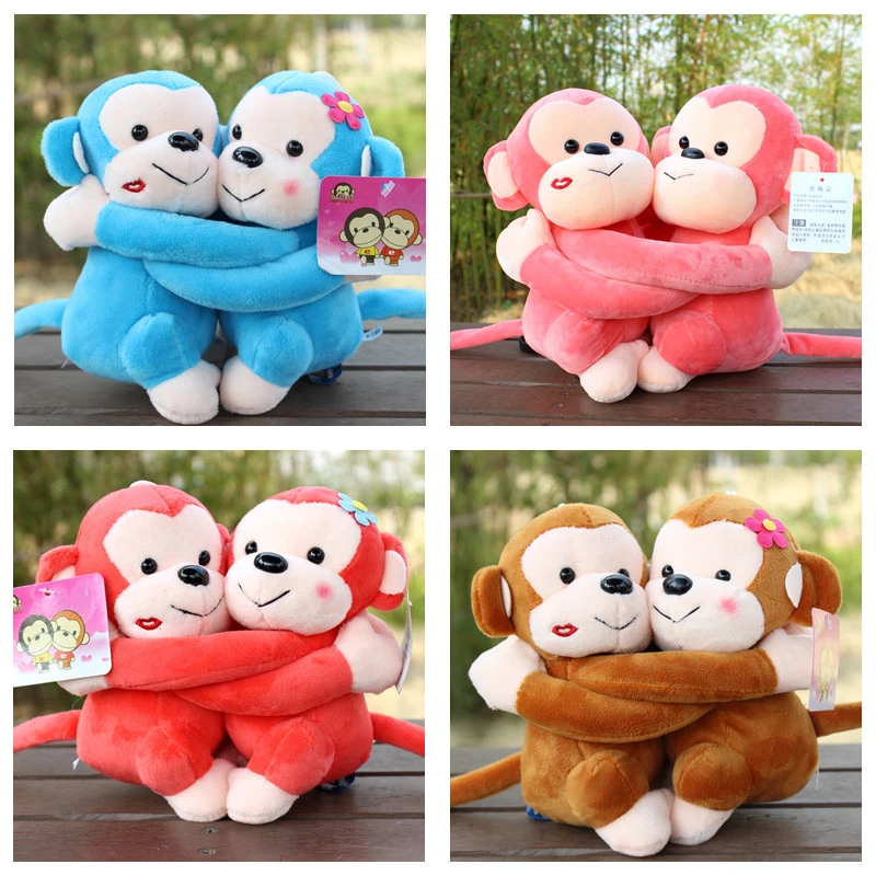 hugging monkey toy