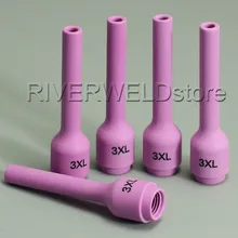 5 шт. TIG длинная глиноземная керамическая насадка чашка 796F75 3XL для TIG сварочный фонарь расходные материалы SR PTA DB WP 9 20 25 серия