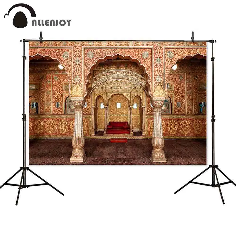 Allenjoy background for photo studio castle junagarh fort bikaner india backdrop photobooth photocall photography printed | Электроника