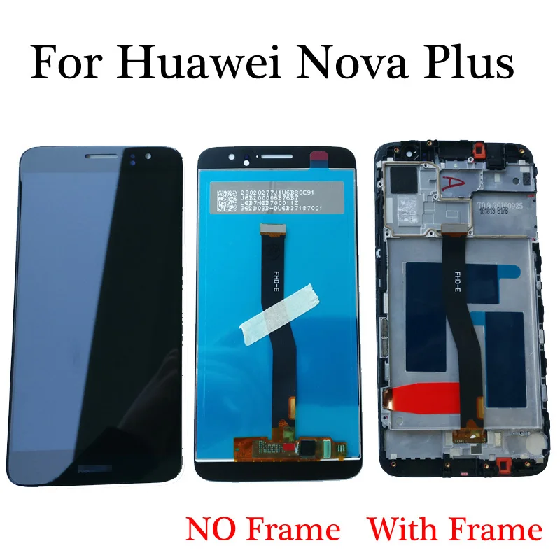 Высококачественный черный/белый/золотой ЖК дисплей для Huawei Nova Plus + дигитайзер