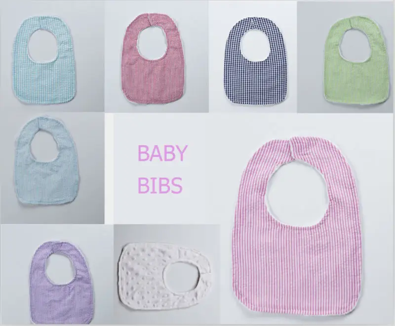 plain baby bibs