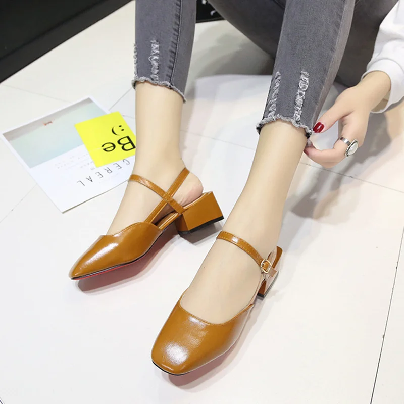 strappy heels closed toe