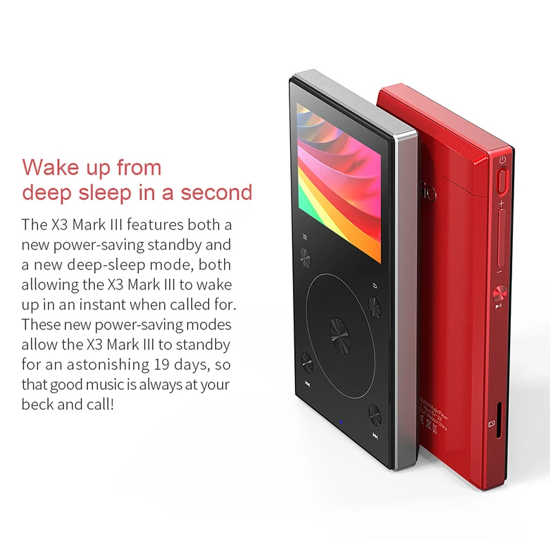 Портативный аудиопроигрыватель FIIO X3 Mark III Hi Res сбалансированный Bluetooth 4 1 DSD DAC MP3