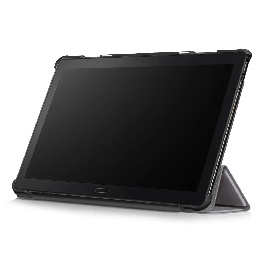 Чехол Smart Case для lenovo Tab P10 TB-X705F TB-X705L 10,1 дюймов Tri-Fold Стенд флип-чехол Искусственная кожа TB-X705F/L защитную оболочку кожи