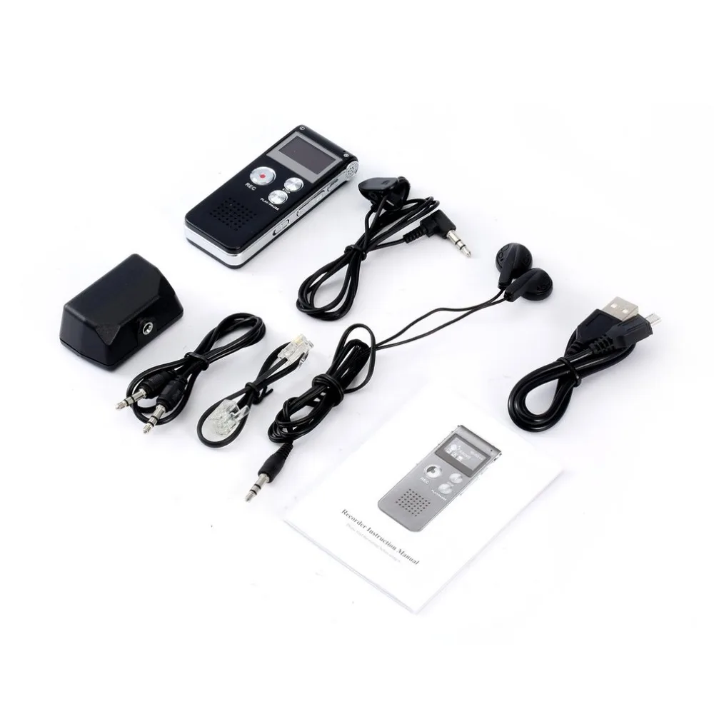 Portable USB Digital Sound Voice Recorder Professional 8GB USB Rechargeable Mini Sound Recorder Audio Record with LCD Backlit Portable USB Digital Sound Voice Recorder Professional 8GB USB Rechargeable Mini Sound Recorder Audio Record with LCD Backlit