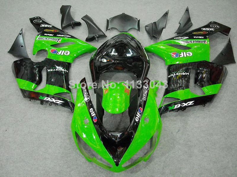 Комплект обтекателей для KAWASAKI NINJA ZX 6R 636 05 06 ZX-6R 05-06 ZX6R 2005 2006 | Автомобили и мотоциклы