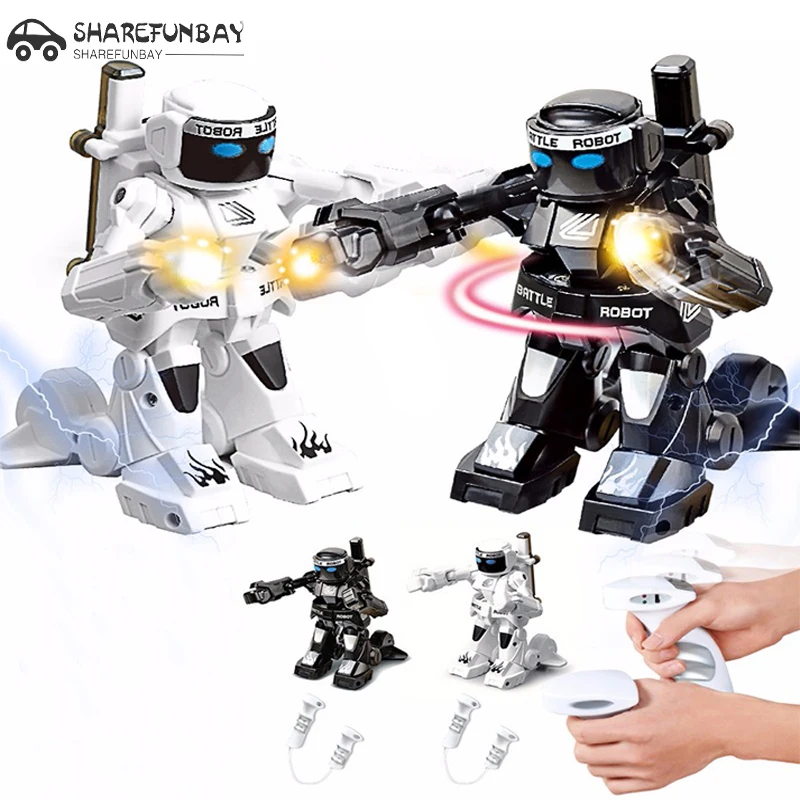 

2.4G somatosensory remote control battle robot toy double competitive fight against robot toy children pet machine dog toy