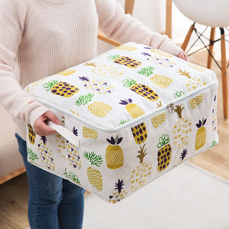 LIYIMENG Quilt Storage Bag Cloth Foldable Storage Bags Blanket