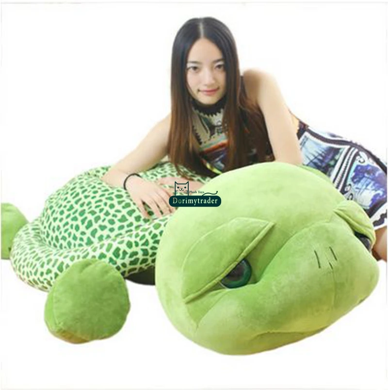 huge stuffed turtle