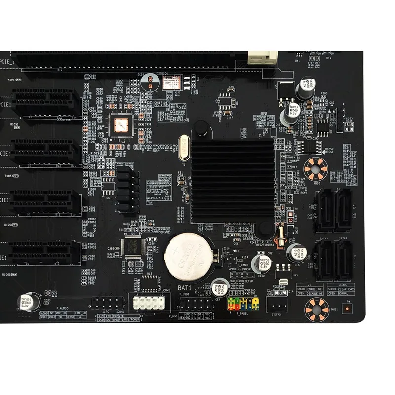 Jia Huayu H81 PRO BTC материнская плата 6 GPU горная установка LGA1150 процессор DDR3 Тип памяти