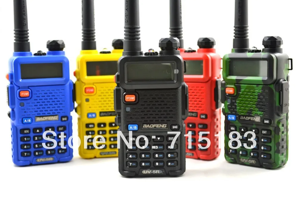 2pcs lot Portable BAOFENG UV 5R font b Walkie b font font b Talkie b font
