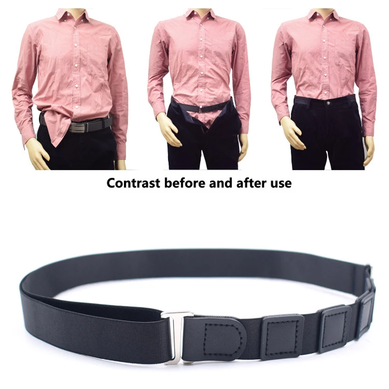 2 adet polyester jartiyer gomlek tutucu ayarlanabilir yakin gomlek kalmak en iyi tuck it kemer kadin erkek calisma roportaj is stil men s suspenders aliexpress