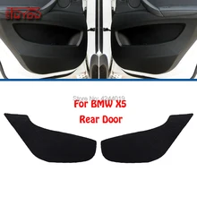 Для BMW X5 автомобиля внутри дверь задняя крышка с защитой от царапин Защита Анти Удар декоративные подушечки автомобиля Стикеры 4 предмета в комплекте