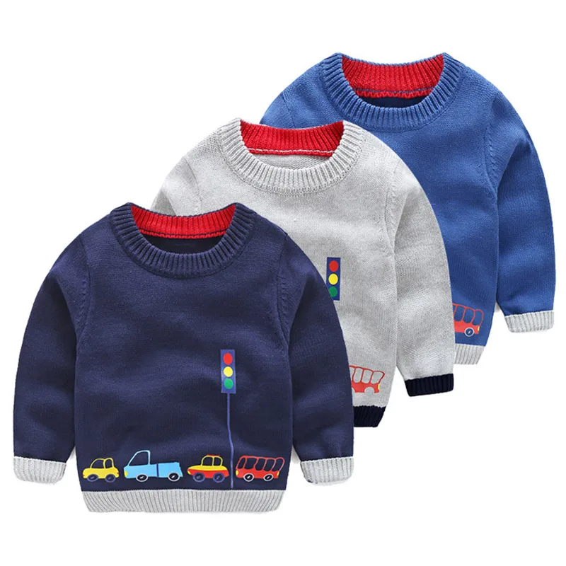 Baby Sweater 2018 Autumn Winter Wear Korean New Boy's Pullover Knitted