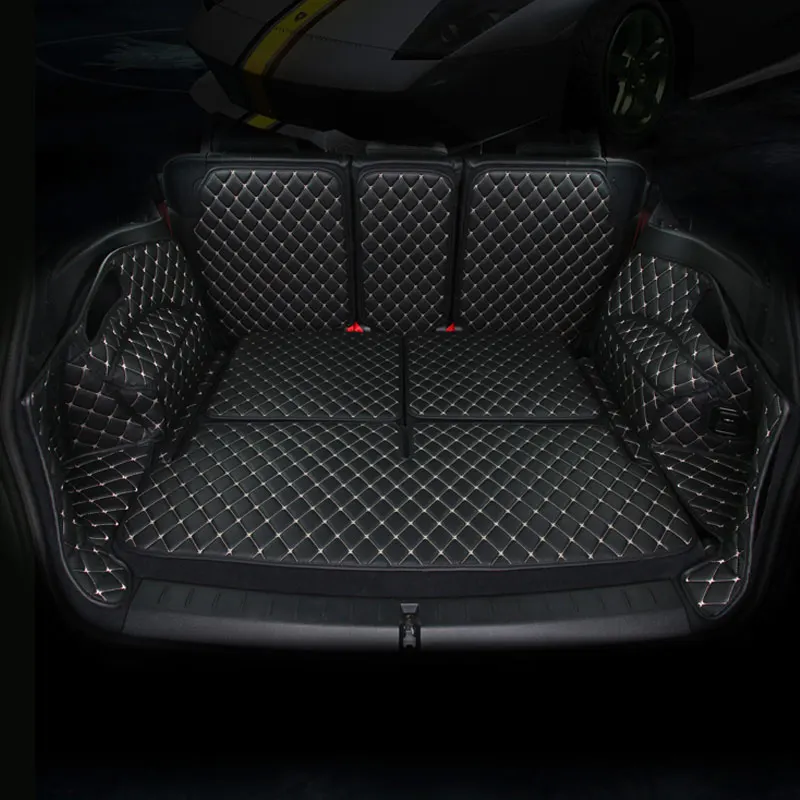 รถด้านหลังรถเสื่อลำต้นboot mat cargo linerสำหรับinfiniti q50 q70l qx50