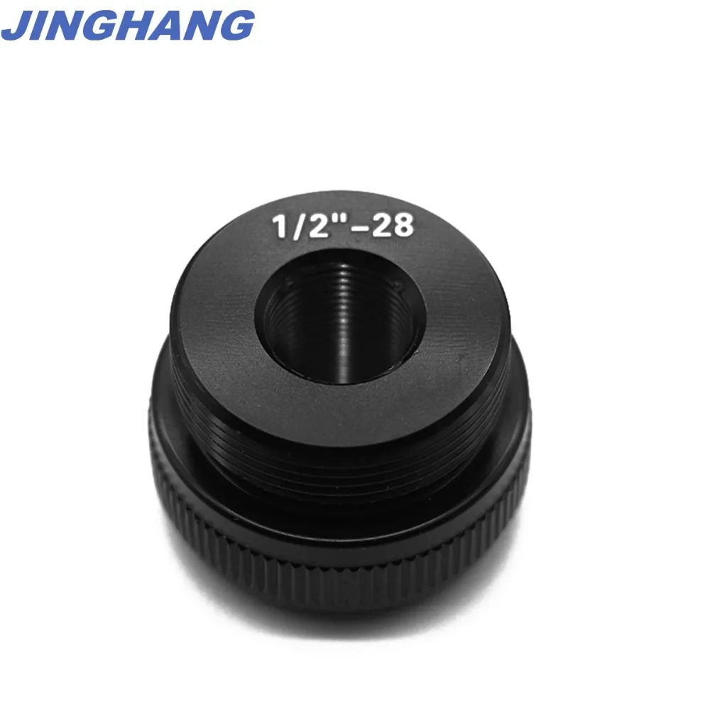 

1/2"x28 Maglite C Cell Thread Adapter Tail End Cap Black, Free & Fast USPS Shipping From US STOCK