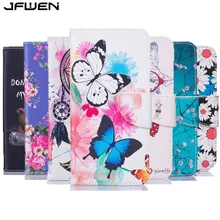 

For Huawei Y5 II 2016 Case Luxury Colourful Butterfly Painted Leather Phone Case For Huawei Y5 II Y5 2 Flip Wallet Case Cover