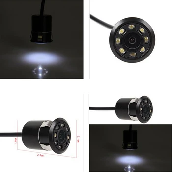 

New Waterproof CCD Universal rear view camera 8LED Night Vision Reversing Car Camera HD Car Rear view Parking Camera